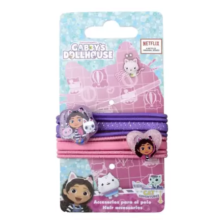 Gabbys Dolls House set 8 hair scrunchies product photo