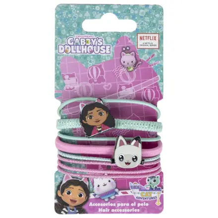 Gabi's Dollhouse Adventures Hair Tie Set 8 pcs product photo