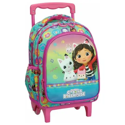 Gabi's Dollhouse Color Fade Rolling Preschool Backpack, Bag 30 cm product photo