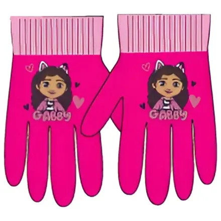 Gabi's Dollhouse Love Pink Kids Gloves product photo