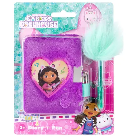 Gabbys Dollhouse diary and pen set product photo
