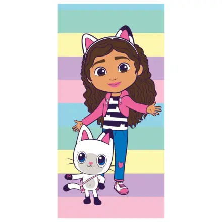 Gabi's Dollhouse Pastel Stripes Towel product photo