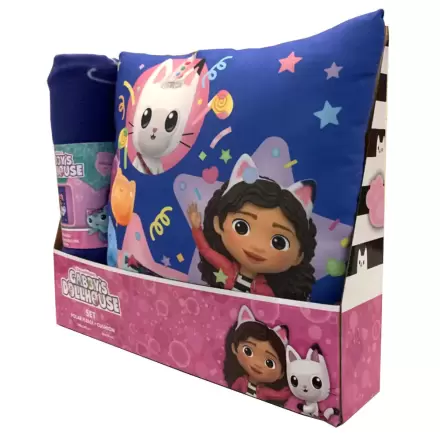 Gabbys Dollhouse polar blanket + cushion set product photo