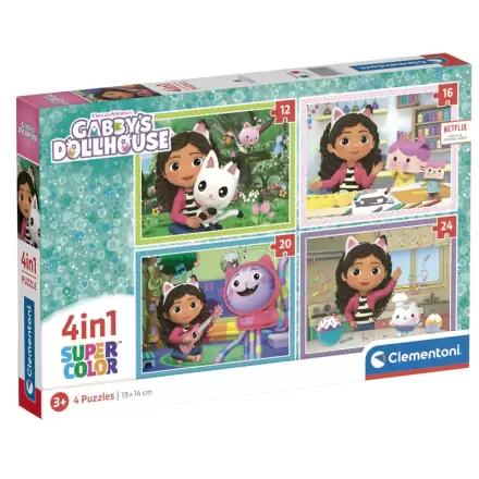 Gabbys Dollhouse puzzle 12-16-20-24pcs termékfotója