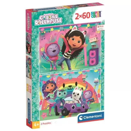 Gabbys Dollhouse puzzle 2x60pcs product photo