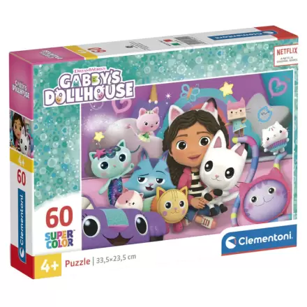 Gabbys Dollhouse puzzle 60pcs termékfotója