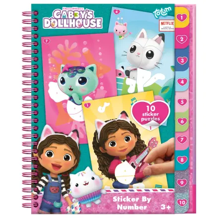Gabi's Dollhouse Sprinkle Party Puzzle Sticker and Coloring Set product photo