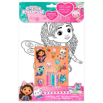 Gabbys Dollhouse coloring set + stickers termékfotója