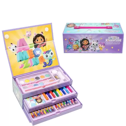 Gabbys Dolls House Colouring stationery case product photo