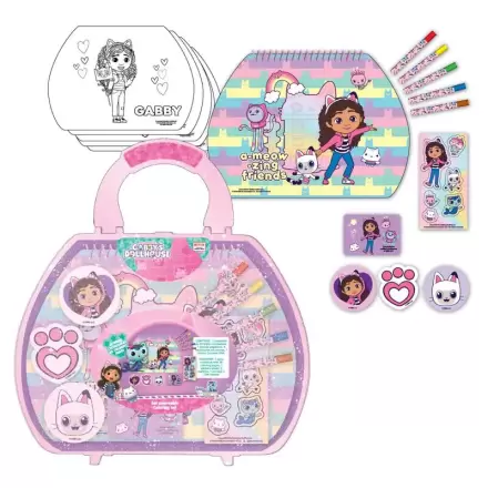 Gabbys Dollhouse colouring stationery case product photo