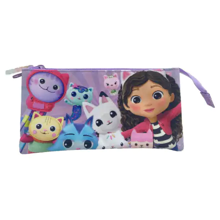 Gabbys Dollhouse triple pencil case termékfotója