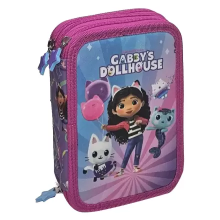 Gabbys Dollshouse triple pencil case termékfotója