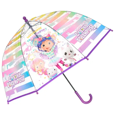 Gabi's Dollhouse Welcome Kids Transparent Umbrella product photo