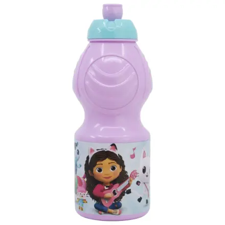 Gabi's Dollhouse Wonderland Plastic Sport Water Bottle 400 ml product photo