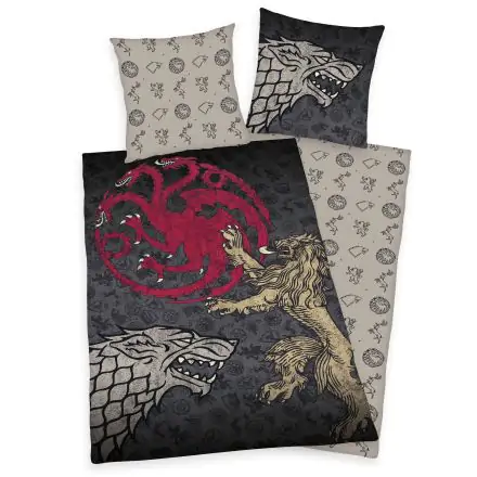 Game Of Thrones Duvet Set Logos 135 x 200 cm / 80 x 80 cm product photo