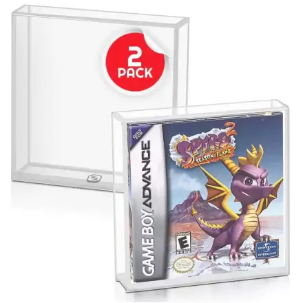 Acrylic Case 2-Pack for Gameboy/Gameboy Advance Games termékfotója