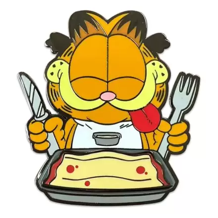 Garfield Pin Badge Disco Garfield Lasagna Dinner 5 cm product photo