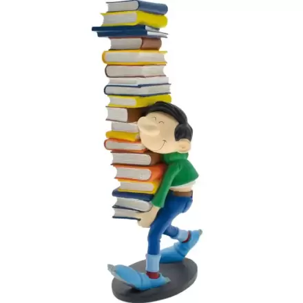 Gaston Gaston Holding a Pile of Books Statue 26 cm product photo
