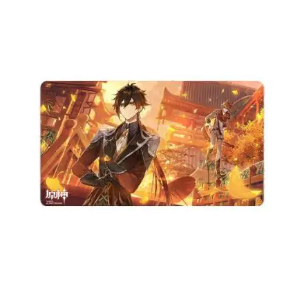 Genshin Impact Devil Mission The Approaching Star Mousepad Zhongli & Tartaglia 70 x 40 cm termékfotója