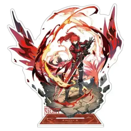 Genshin Impact Acrylic Phone Stand Diluc 17 cm product photo