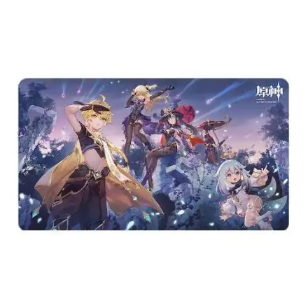 Genshin Impact Unreconciled Stars Mousepad Aether, Fischl, Mona, Paimon & Scaramouche 70 x 40 cm termékfotója