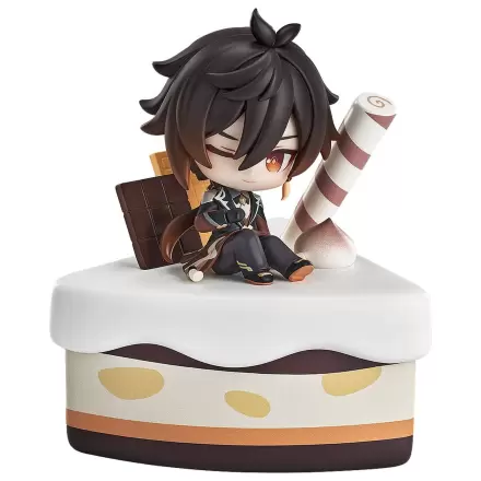Genshin Impact Wondrous Travels Series Figure Zhongli Chibi 12 cm       product photo