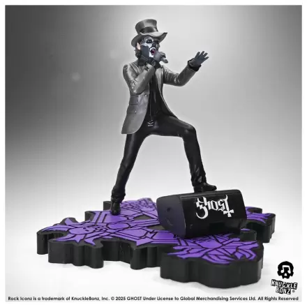 Ghost Rock Iconz Statue Papa V Perpetua Top Hat 22 cm product photo