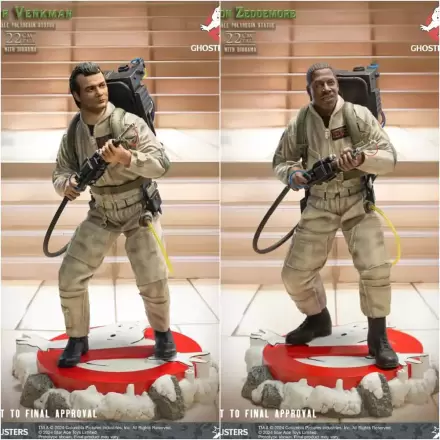 Ghostbusters Resin Statue 1/8 Peter Venkmann + Winston Zeddemore Twin Pack Set 22 cm termékfotója