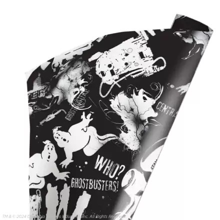 Ghostbusters Wrapping Paper Black & White termékfotója