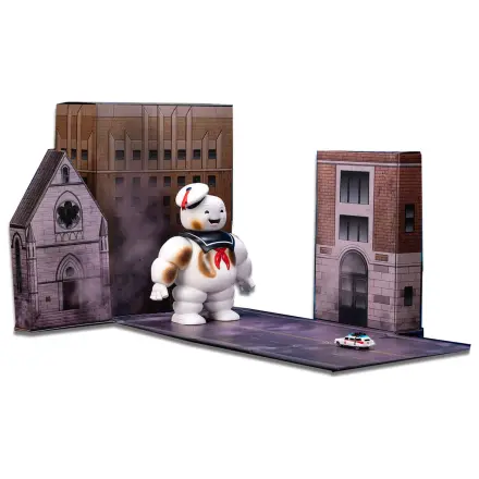 Ghostbusters Puft Marsmellow movie set stage figure diorama product photo