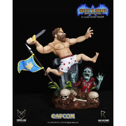 Ghosts 'n Goblins Resurrection Statue 1/6 Sir Arthur Underwear Version 44 cm product photo