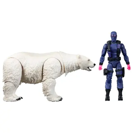 GI Joe Classified Series Action Figure Snake Eyes with Polar Bear 15 cm product photo
