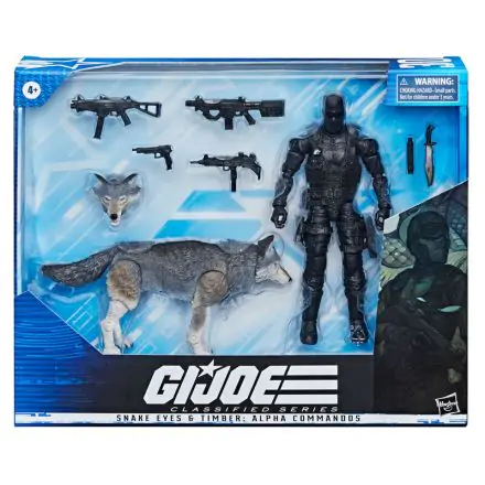 G.I. Joe Classified Series Action Figure 2-Pack 2021 Snake Eyes & Timber: Alpha Commandos 15 cm product photo