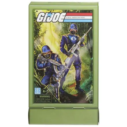 Gi Joe Cobra Officer + Cobra set 2 figures 9cm product photo