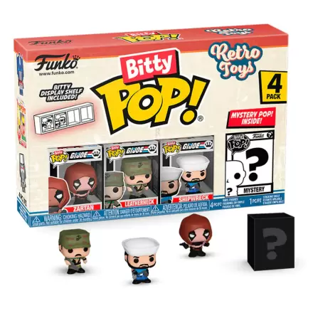 Gi Joe Bitty Funko POP! Vinyl Figure 4-Pack 2,5 cm termékfotója