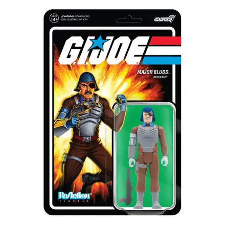 GI Joe ReAction Action Figure Major Bludd Wave 2 10 cm product photo