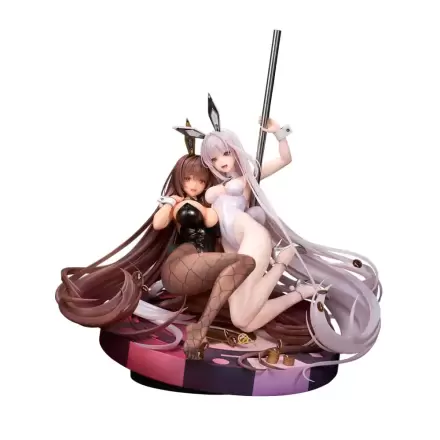 Goddess of Victory: Nikke Statue 1/7 Noir & Blanc Bunny X 777 Ver. 28 cm product photo