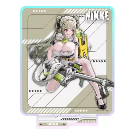 Goddess of Victory: Nikke Crouching Series Acrylic Stand Soda Holographic 14 cm product photo