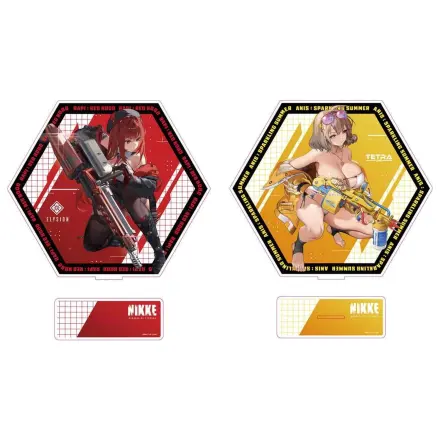Goddess of Victory: Nikke Acrylic Stand PtZ Double-Sided Rapi: Red Hood/ Anis: Sparkling Summer 25 cm product photo