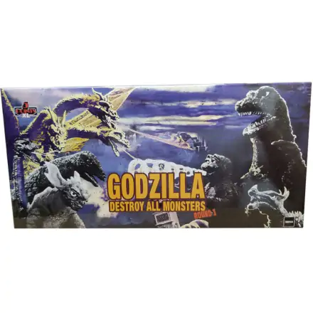 Godzilla: Destroy All Monsters 5 Points XL Action Figures Deluxe Box Set Round 1 11 cm product photo