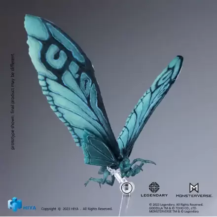 Godzilla Exquisite Basic Action Figure Godzilla: King of the Monsters Mothra Emerald Titan Version 36 cm product photo