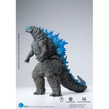 Godzilla Exquisite Basic Action Figure Godzilla vs. Kong Heat Ray Godzilla Translucent Version 18 cm product photo