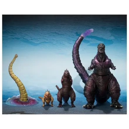 Godzilla The Second Form & Third Form & Giant Unidentified Creature S.H. MonsterArts set figures product photo