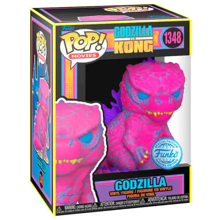 Godzilla vs. Kong POP! Movies Vinyl Figure Godzilla (Blacklight) Special Edition 9 cm product photo
