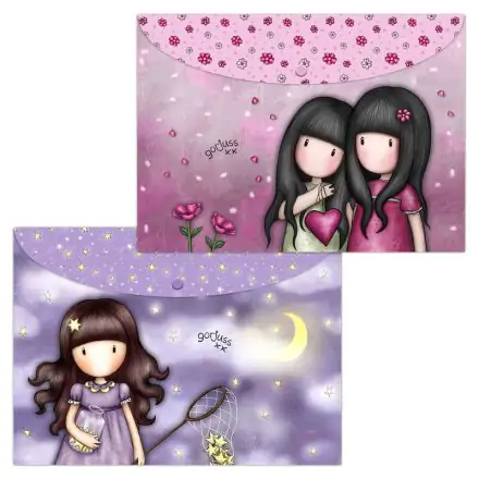 Gorjuss Catch A Falling Star You Can Have Mine set 2 envelope folders product photo