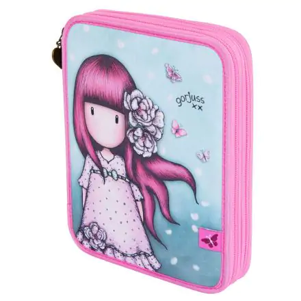 Gorjuss Cherry Blossom double pencil case 46pcs product photo
