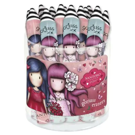 Gorjuss set 16 assorted erasers product photo