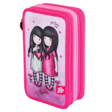 Gorjuss You Can Have Mine triple pencil case 45pcs product photo