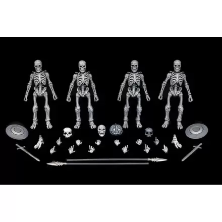 Graveyard Skeletons  Actionfigures 4-Pack Graveyard Skeletons termékfotója