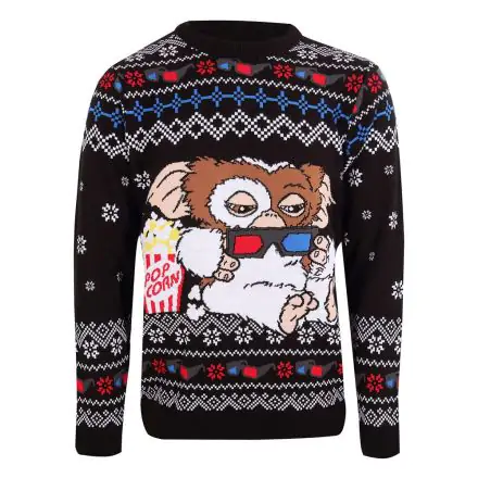 Gremlins Gizmo Popcorn karácsonyi hoodie termékfotója